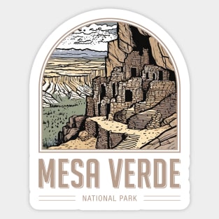 Mesa Verde National Park Sticker